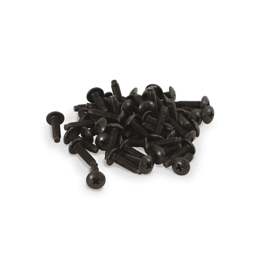0100-1-011-03 12-24 Rack Screws w/ Washers - 50 Pack