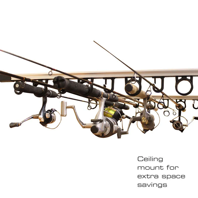 10 Rod - Wall or Ceiling Rod Rack