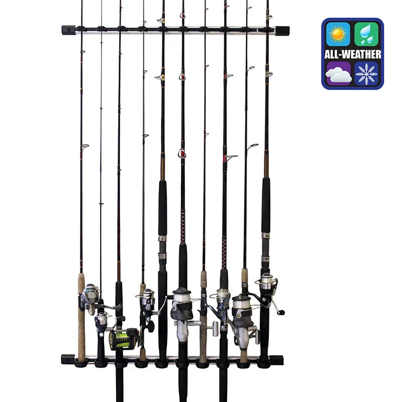 10 Rod - Wall or Ceiling Rod Rack