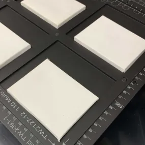 110mm / 11cm Square Printing Jig for Roland MO-240 Flatbed Printer (TBA Spaces)