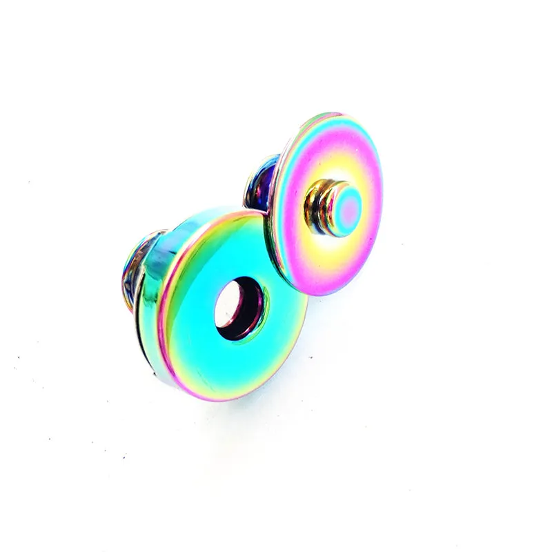 18x2mm Double Rivet Magnetic Snaps (50-sets)