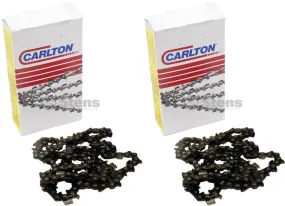 2 Pack Stens 090-368 Chain Pre-Cut Loop 68 DL 3/8" .050 S-Chisel Standard