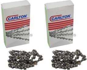 2 Pack Stens 095-354 Chain Pre-Cut Loop 54 DL 3/8" LP .050 S-Chis Reduced Ki