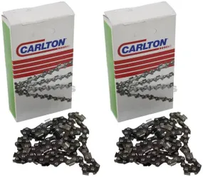2 Pack Stens 095-357 Chain Pre-Cut Loop 57 DL 3/8" LP .050 S-Chis Reduced Ki
