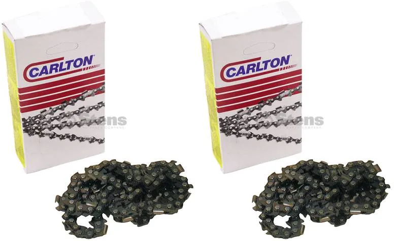 2 Pack Stens 096-567 Chain Pre-Cut Loop 67 DL .325" .063 S-Chisel Standard