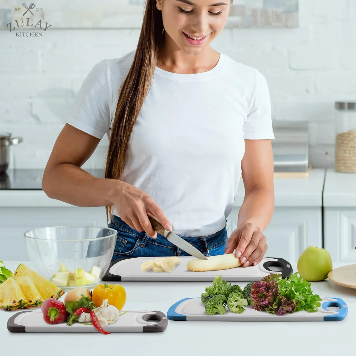 3 Piece Cutting Board Set