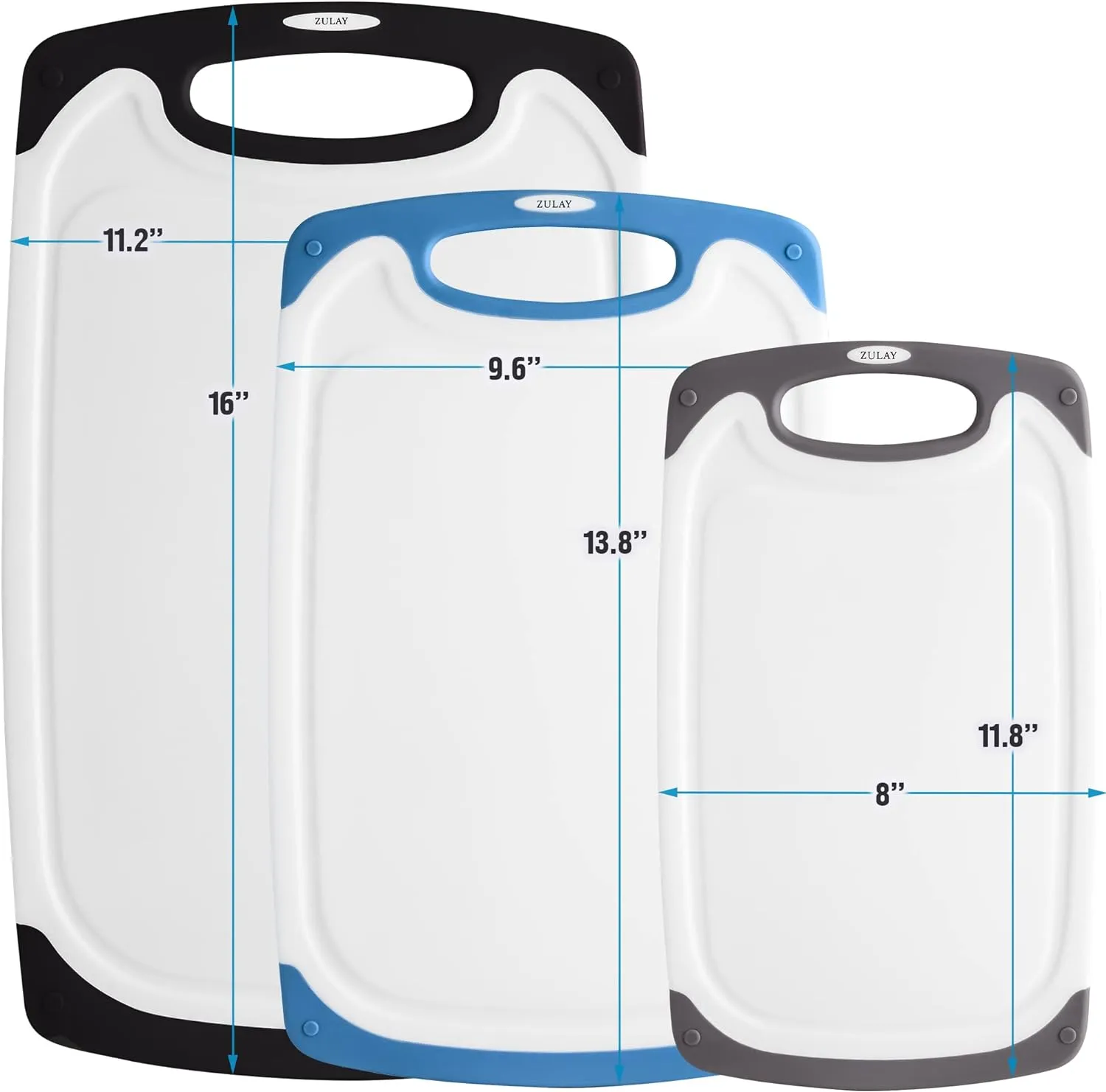 3 Piece Cutting Board Set