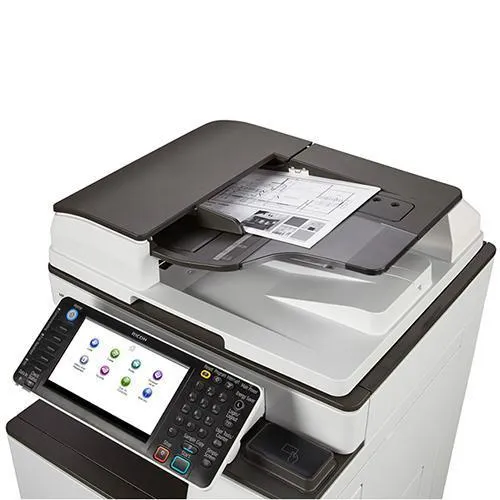 $39.95/Month Ricoh MP 2554 Monochrome Multifunction Laser Printer Copier Scanner 11x17 For Office Use On Sale By Absolute Toner