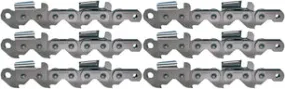 6 Pack Oregon 11BC068E 11BC Harvester Chipper Chain 3/4"