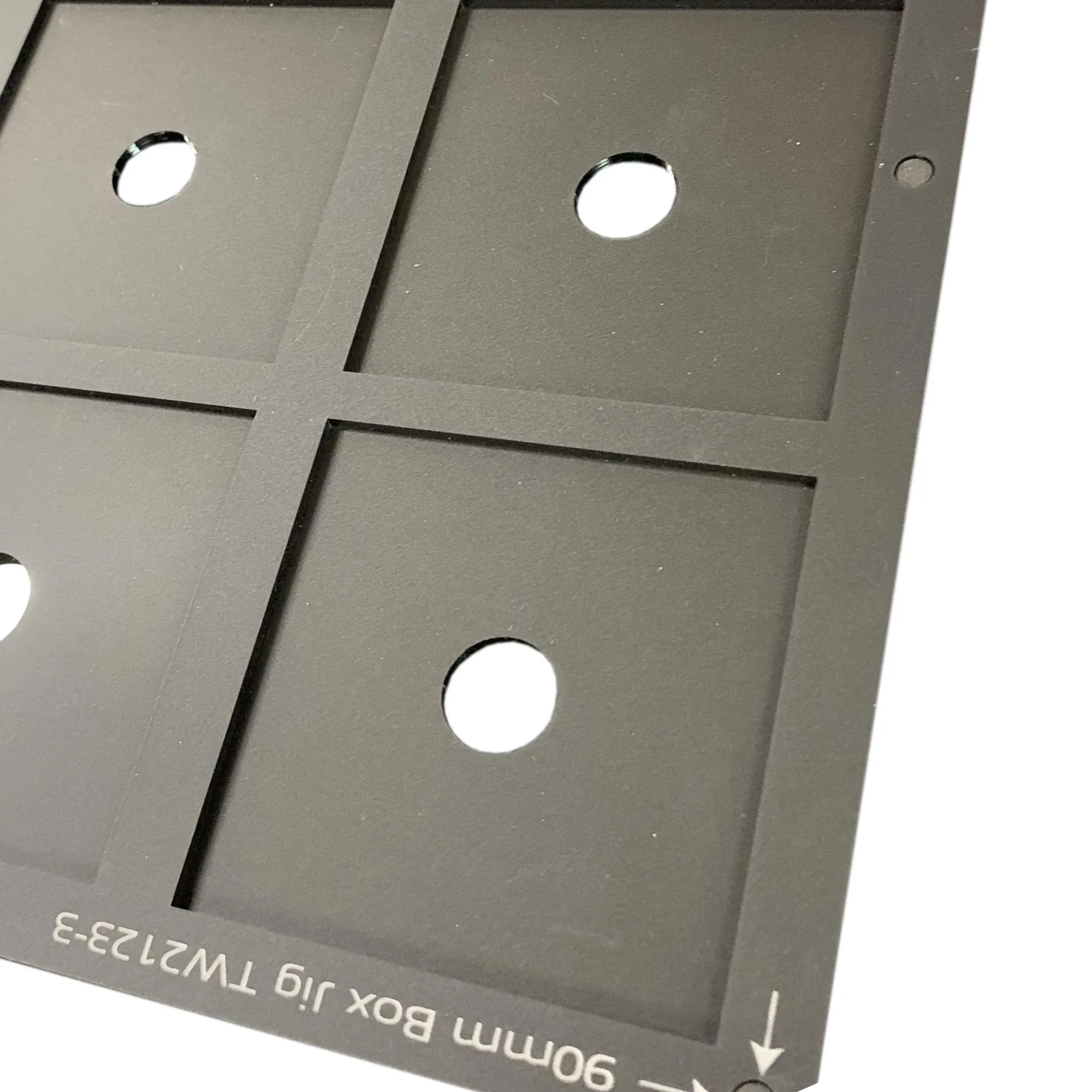 90mm / 9cm Square Box Jig for Mimaki UJF-7151 Flatbed Printer (xx Spaces)