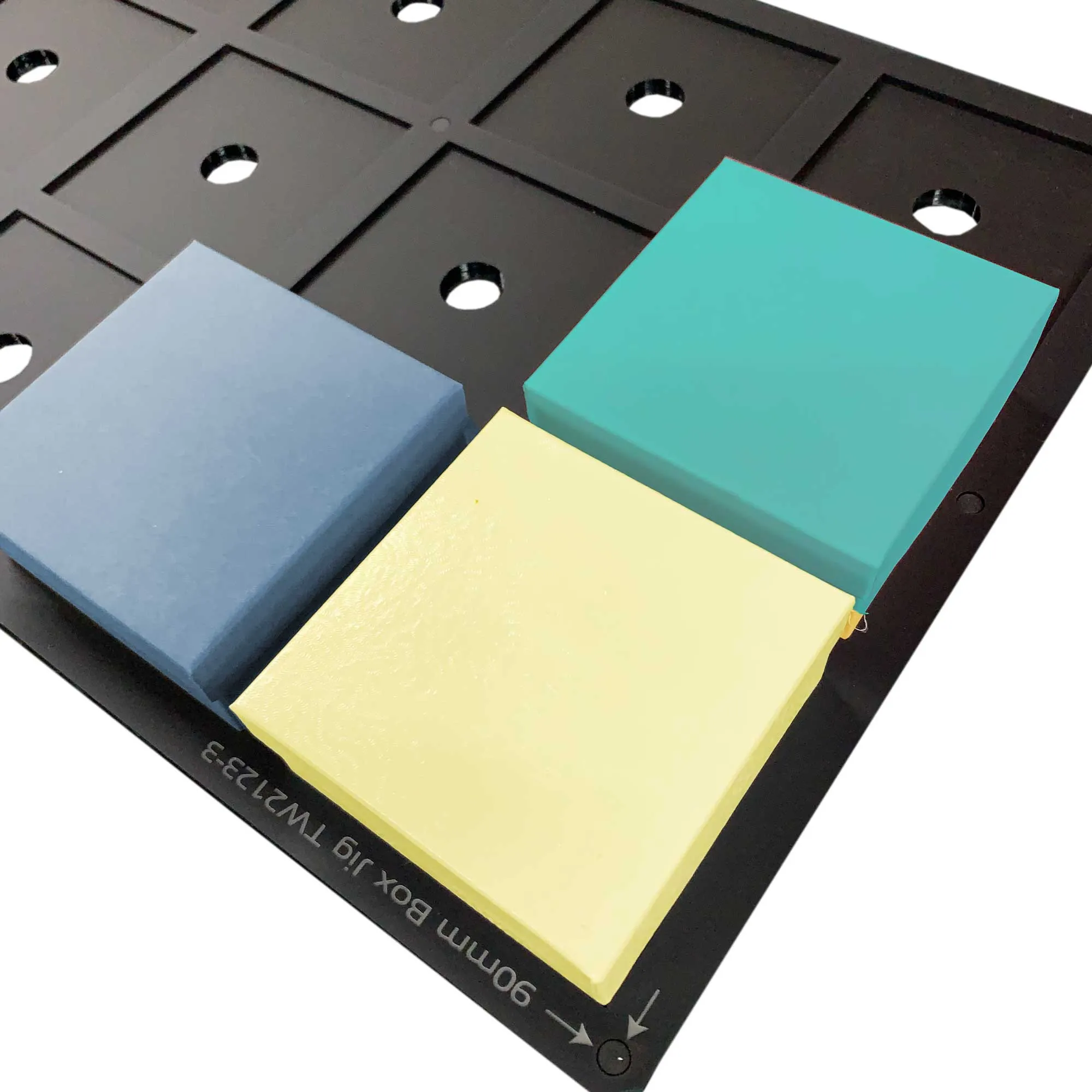 90mm / 9cm Square Printing Jig for A3 Flatbed Printers