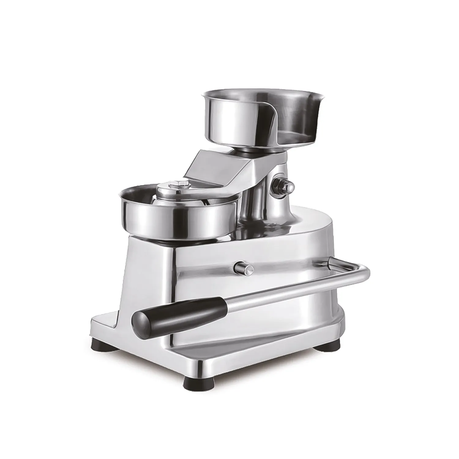 A-A100 Burger Press | Hamburger Patty Maker | Commercial Meat Forming Tool | Stainless Steel | 4” Diameter