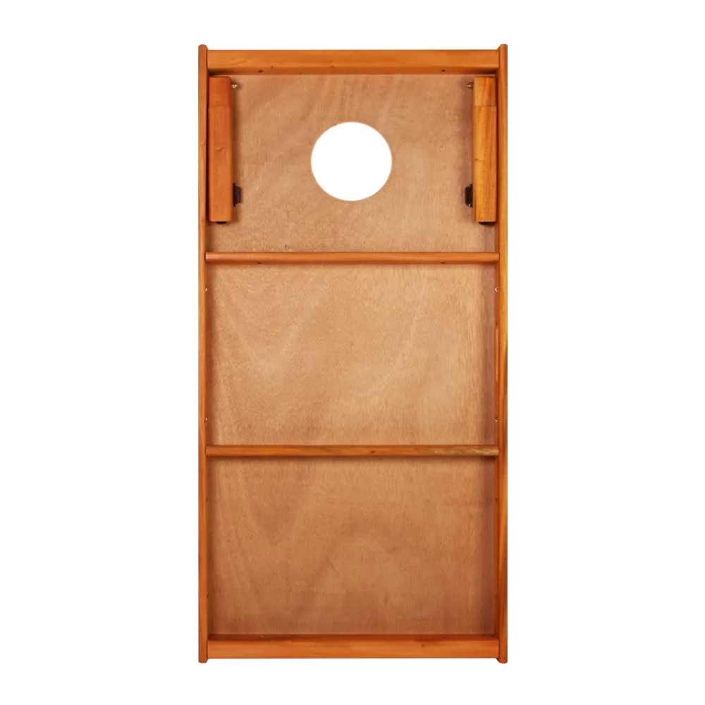 ACA White Grunge Tournament Badge Touring Pro Cornhole Boards