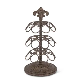 Acanthus Cast Aluminum Spinning Coffee Pod Holder
