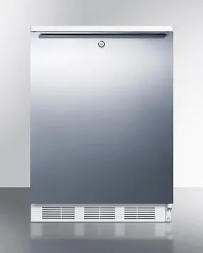 Accucold 24" Wide All-Refrigerator with Horizontal Handle - FF7LWSSHH