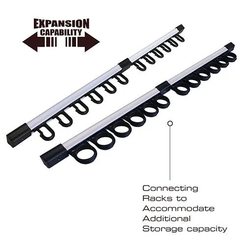 ALL WEATHER 6 ROD WALL OR CEILING ROD RACK