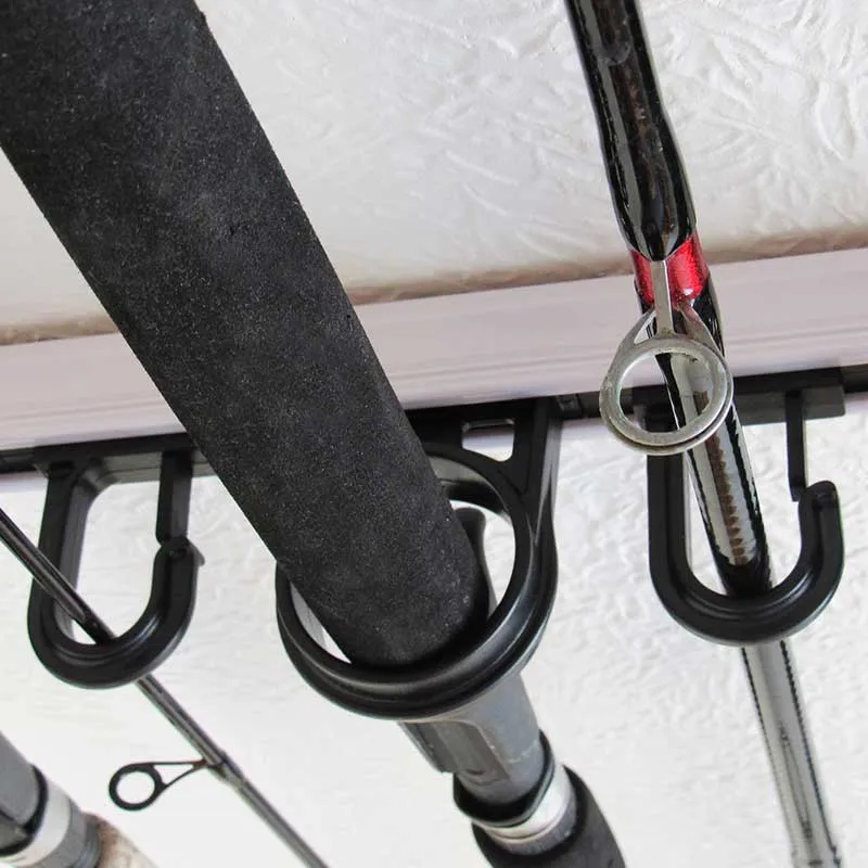 ALL WEATHER 6 ROD WALL OR CEILING ROD RACK