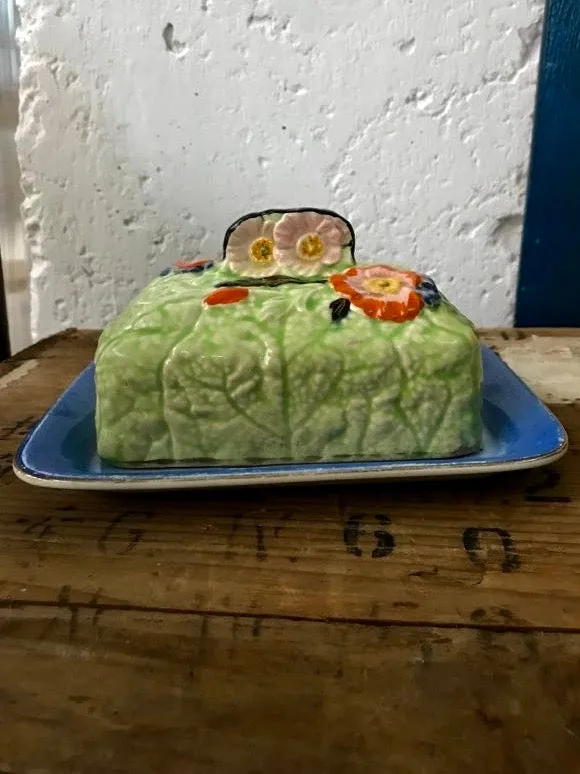 Amazing kitsch butter dish