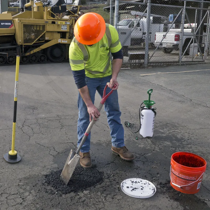 Aquaphalt 6.0 Black Water-Based Asphalt and Concrete Patch 3.5 gal