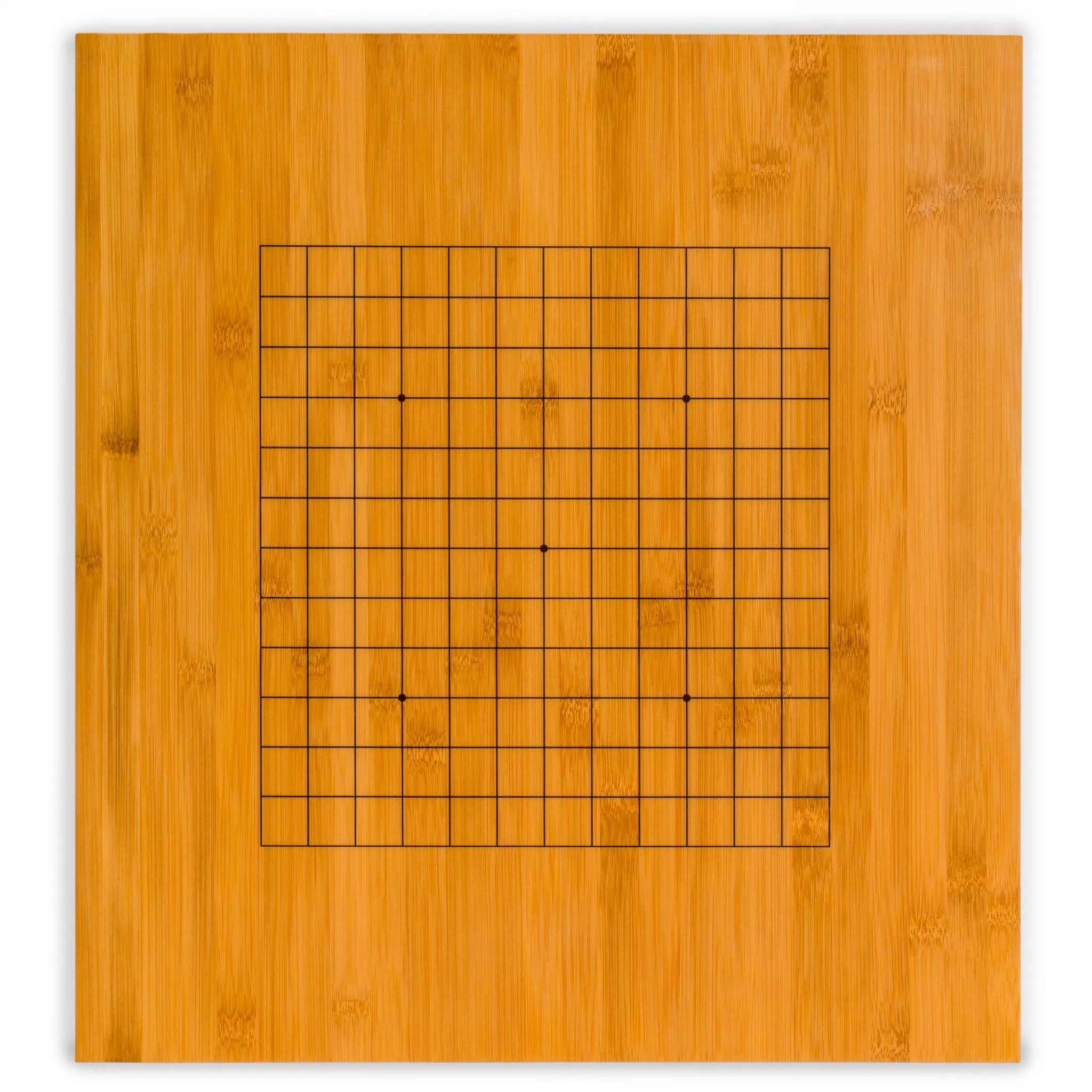 Bamboo 0.8-Inch Reversible 19x19 / 13x13 Go Game Board (Goban)