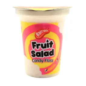 Barratt Fruit Salad Candy Floss Cups 20g - 12 Count