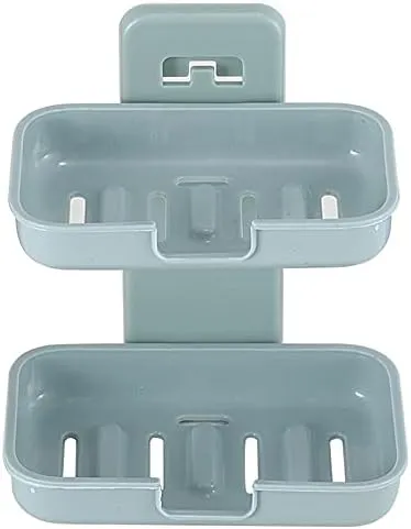 Bathing Soap Holder Dish – Lightweight, Non-Slip Soap Storage Plate with Case (15 x 10 x 5 cm)