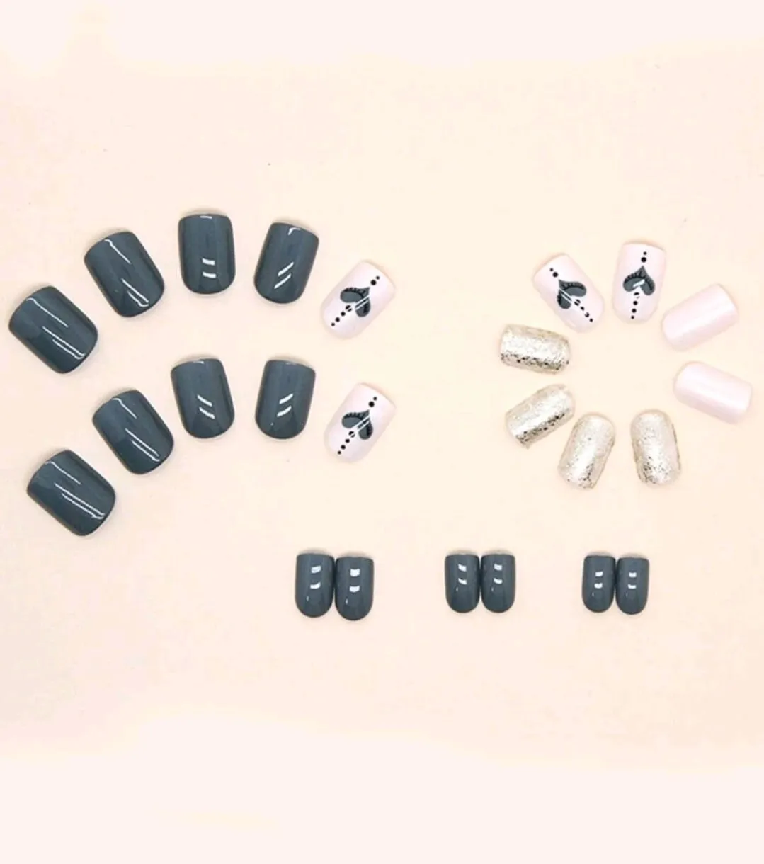 Beauty - Nails - grey