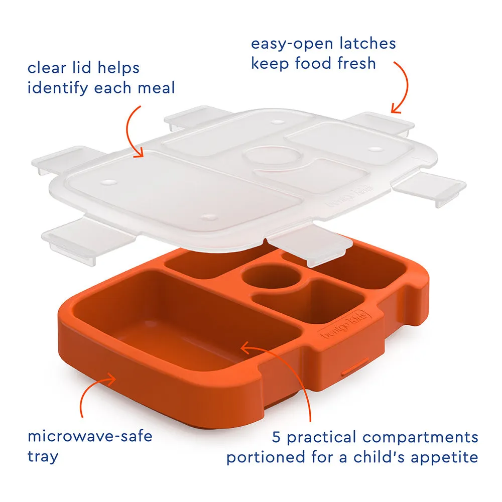 Bentgo Kids Prints Tray with Transparent Cover