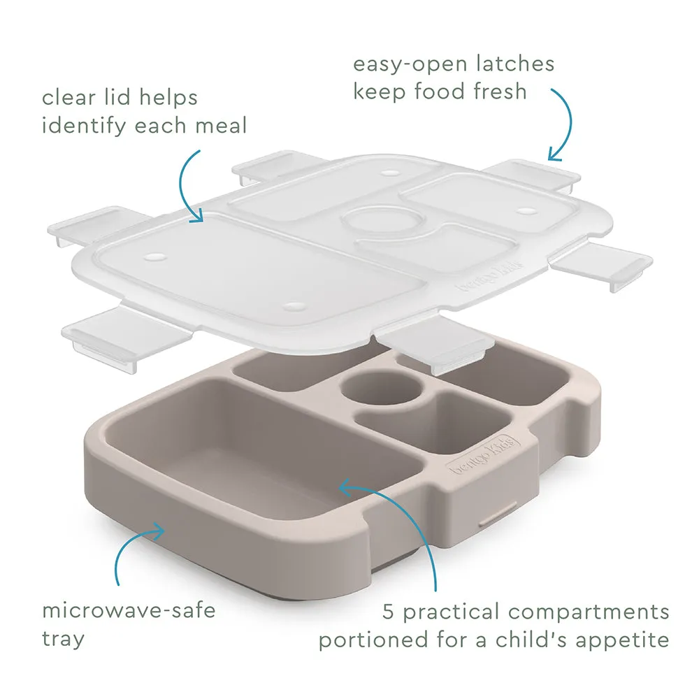 Bentgo Kids Prints Tray with Transparent Cover