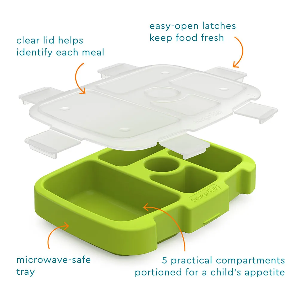 Bentgo Kids Prints Tray with Transparent Cover