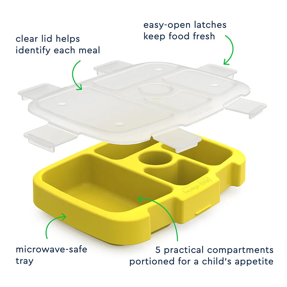 Bentgo Kids Prints Tray with Transparent Cover
