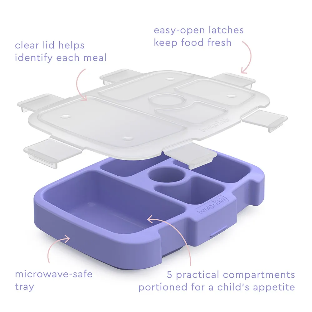 Bentgo Kids Prints Tray with Transparent Cover