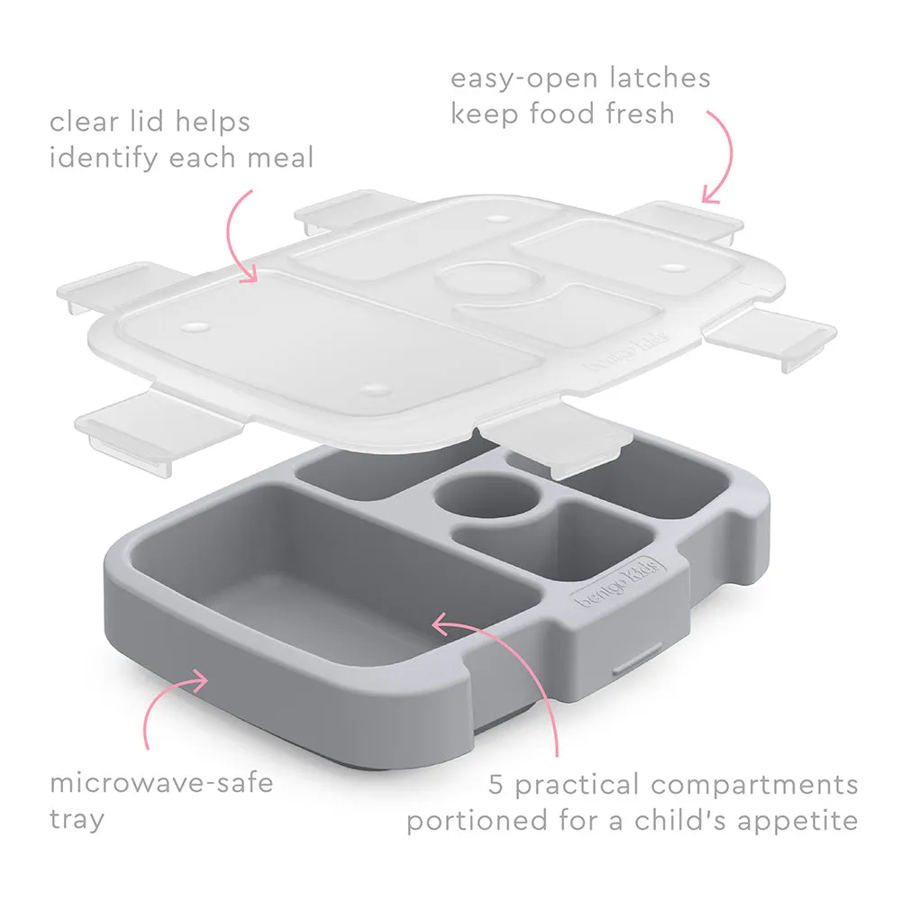 Bentgo Kids Prints Tray with Transparent Cover