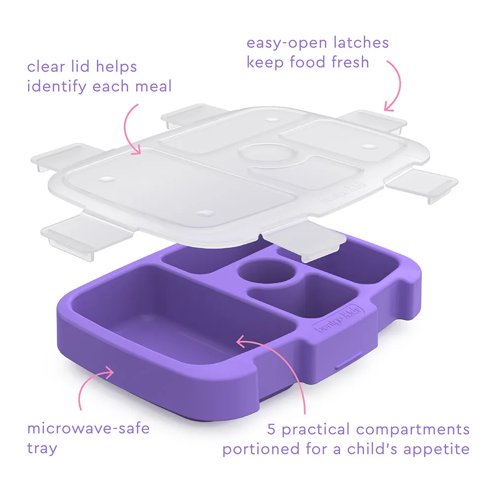 Bentgo Kids Prints Tray with Transparent Cover