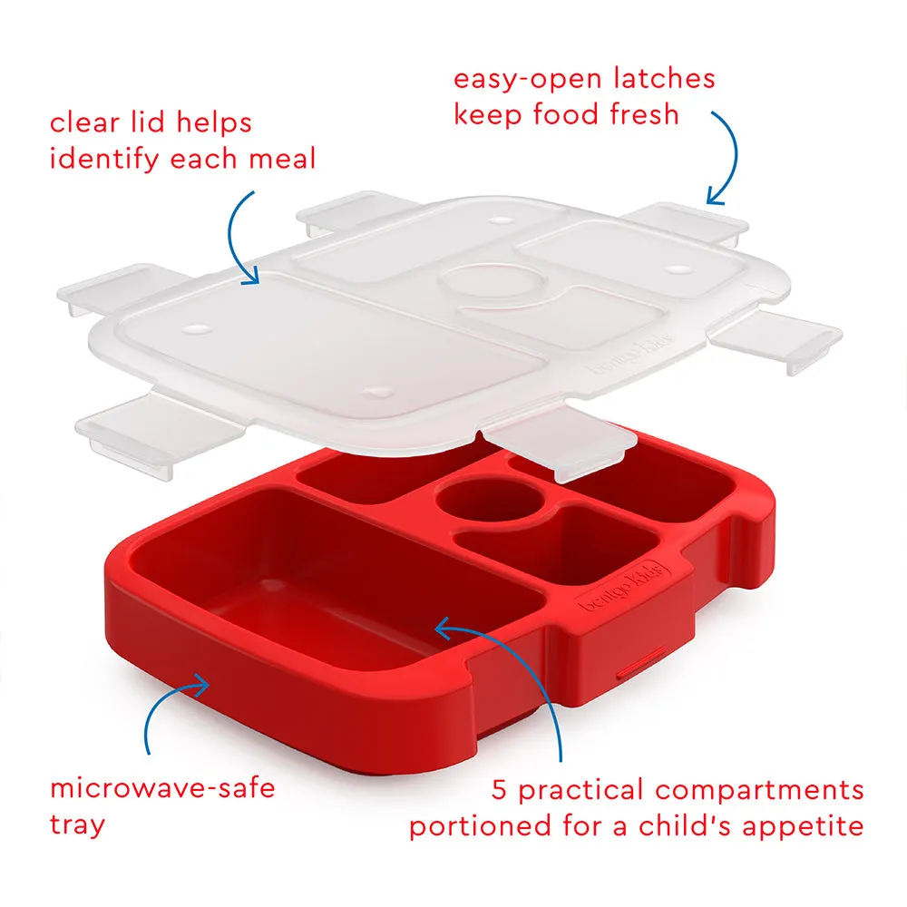Bentgo Kids Prints Tray with Transparent Cover