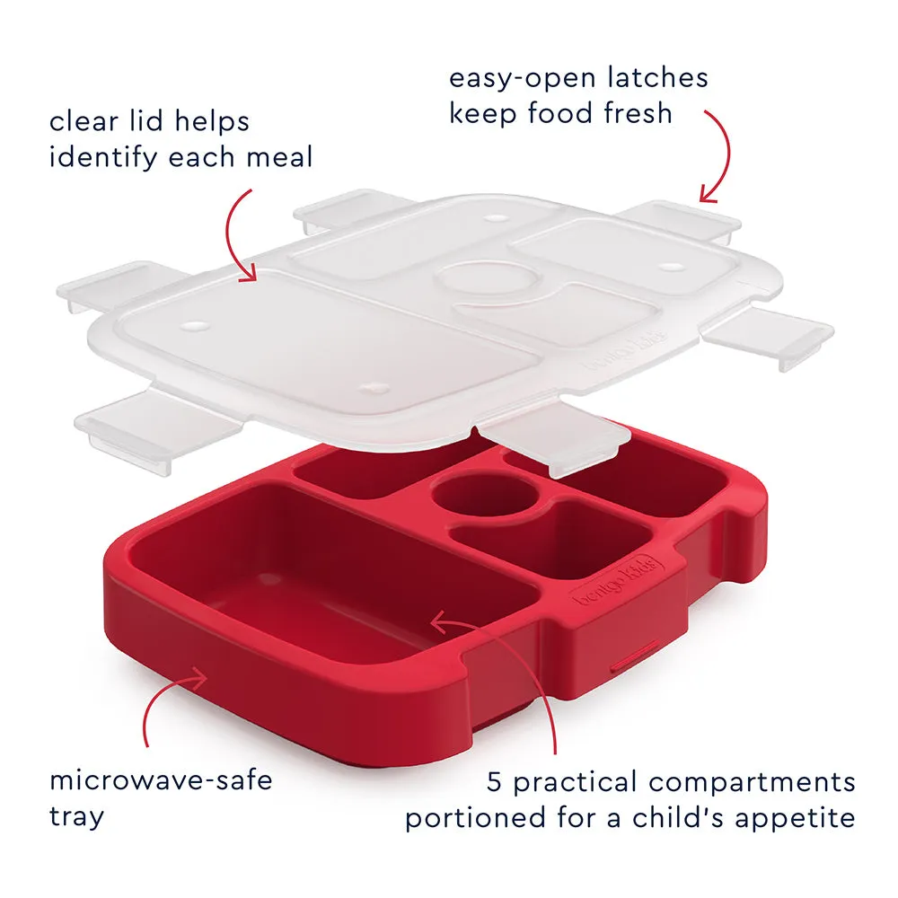 Bentgo Kids Prints Tray with Transparent Cover