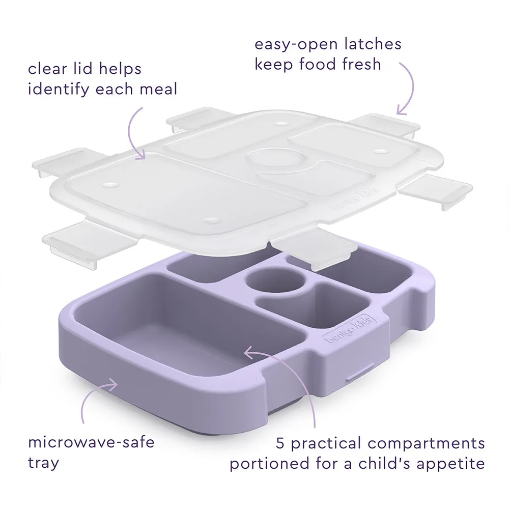 Bentgo Kids Prints Tray with Transparent Cover