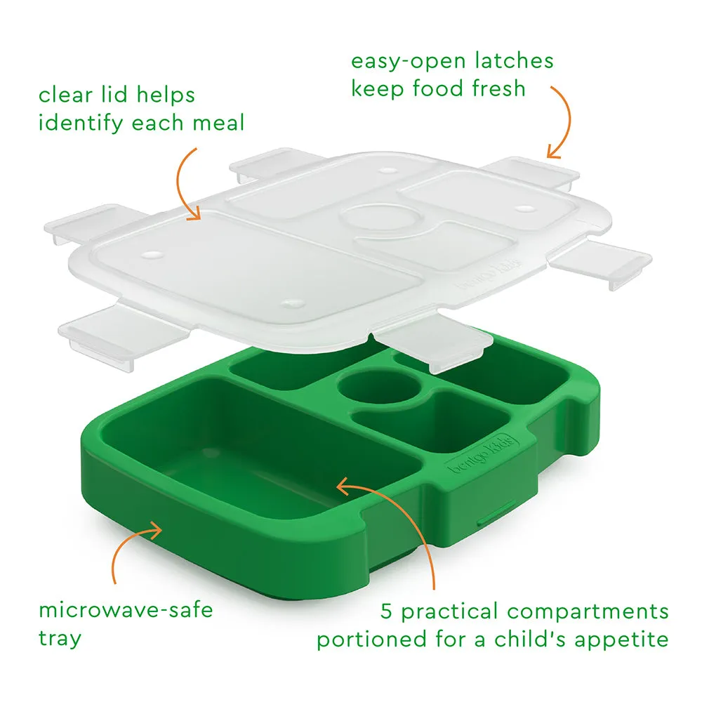Bentgo Kids Prints Tray with Transparent Cover