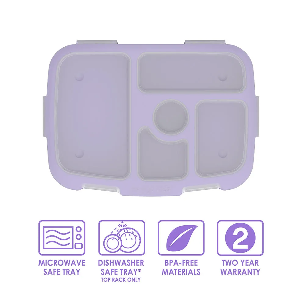 Bentgo Kids Prints Tray with Transparent Cover