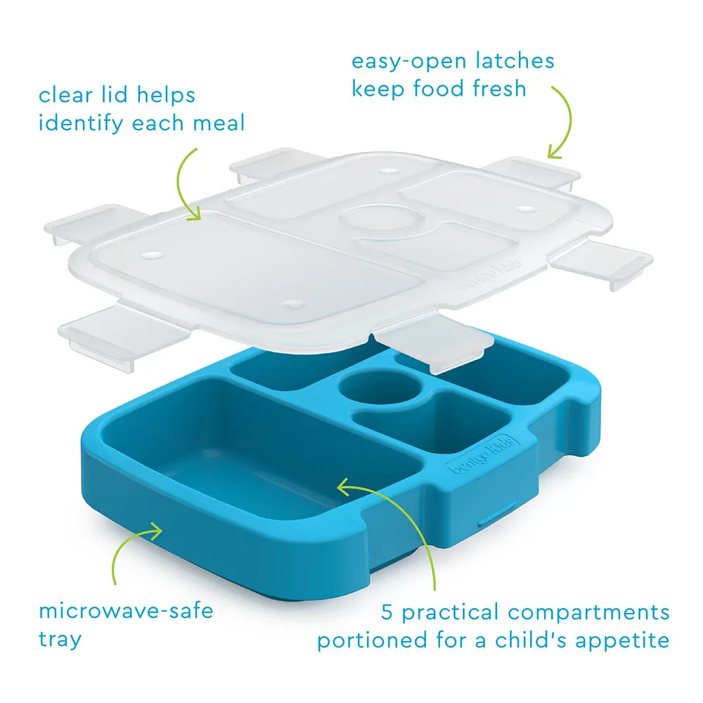 Bentgo Kids Prints Tray with Transparent Cover