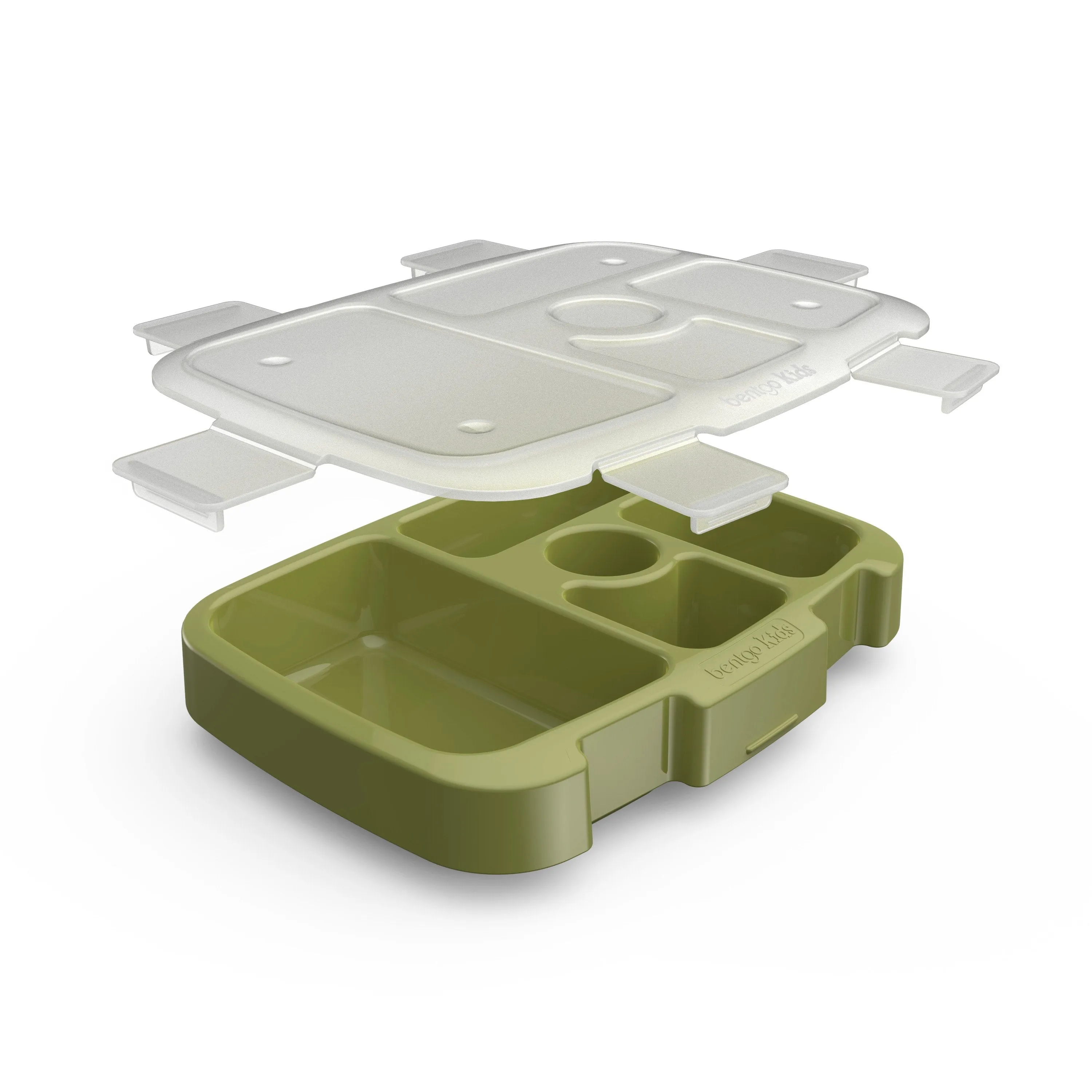 Bentgo Kids Prints Tray with Transparent Cover