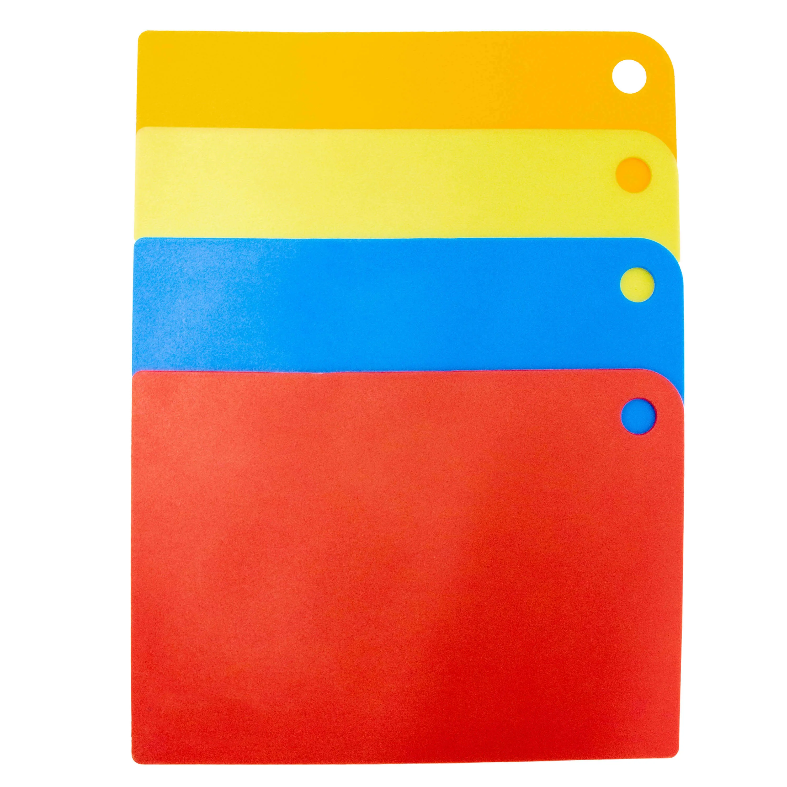 BergHOFF 4Pc Flexible PP Cutting Board Set, Multicolor