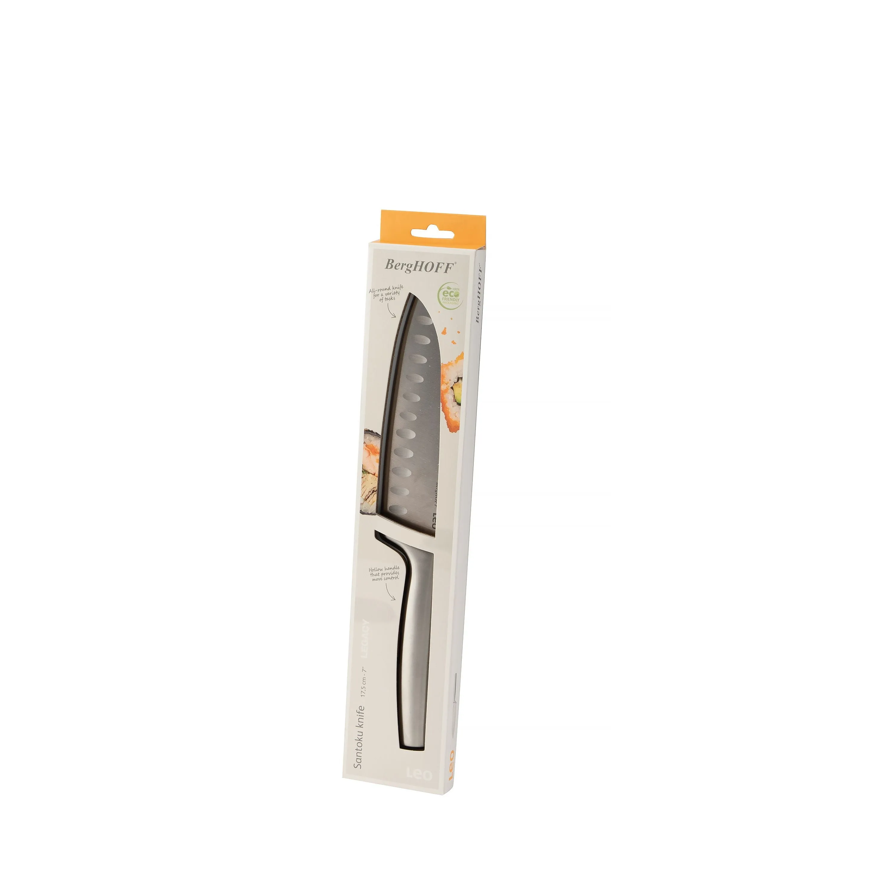 BergHOFF Leo Legacy Stainless Steel Santoku Knife 7"