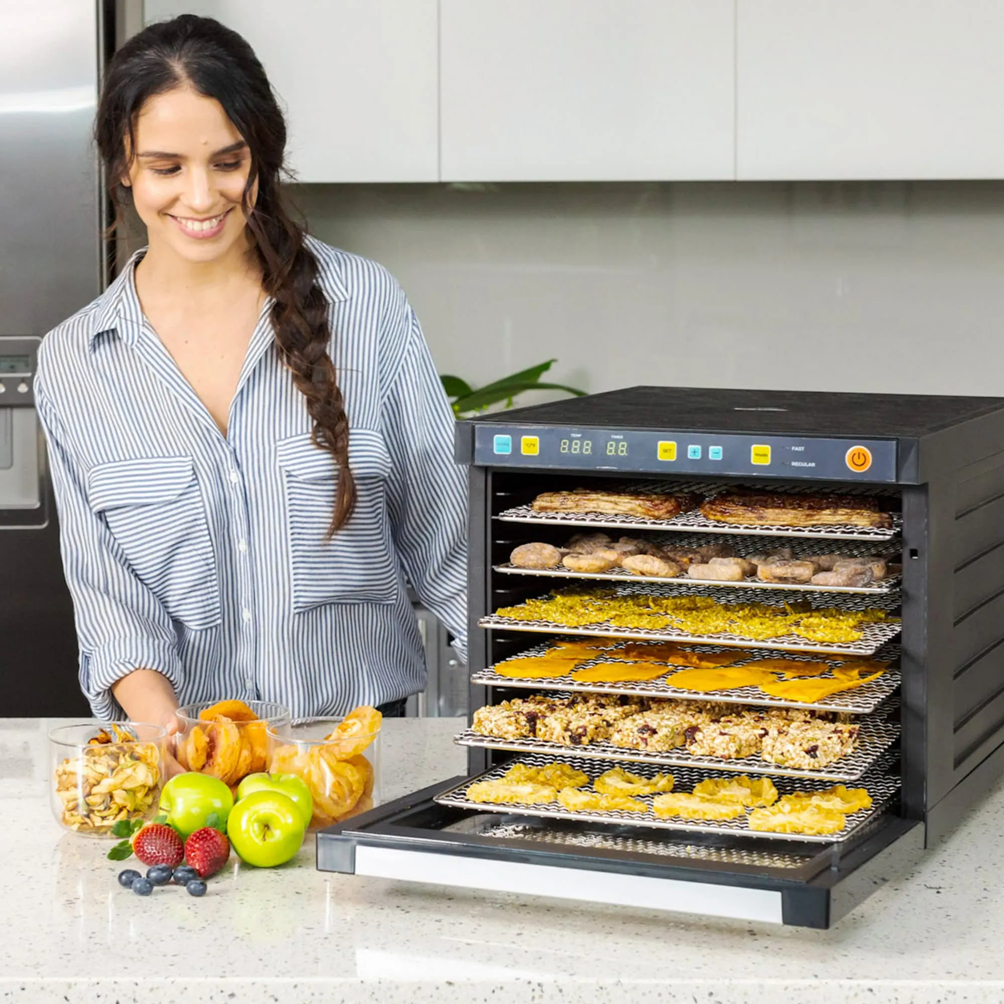 BioChef Savana 6 Tray Dehydrator Black