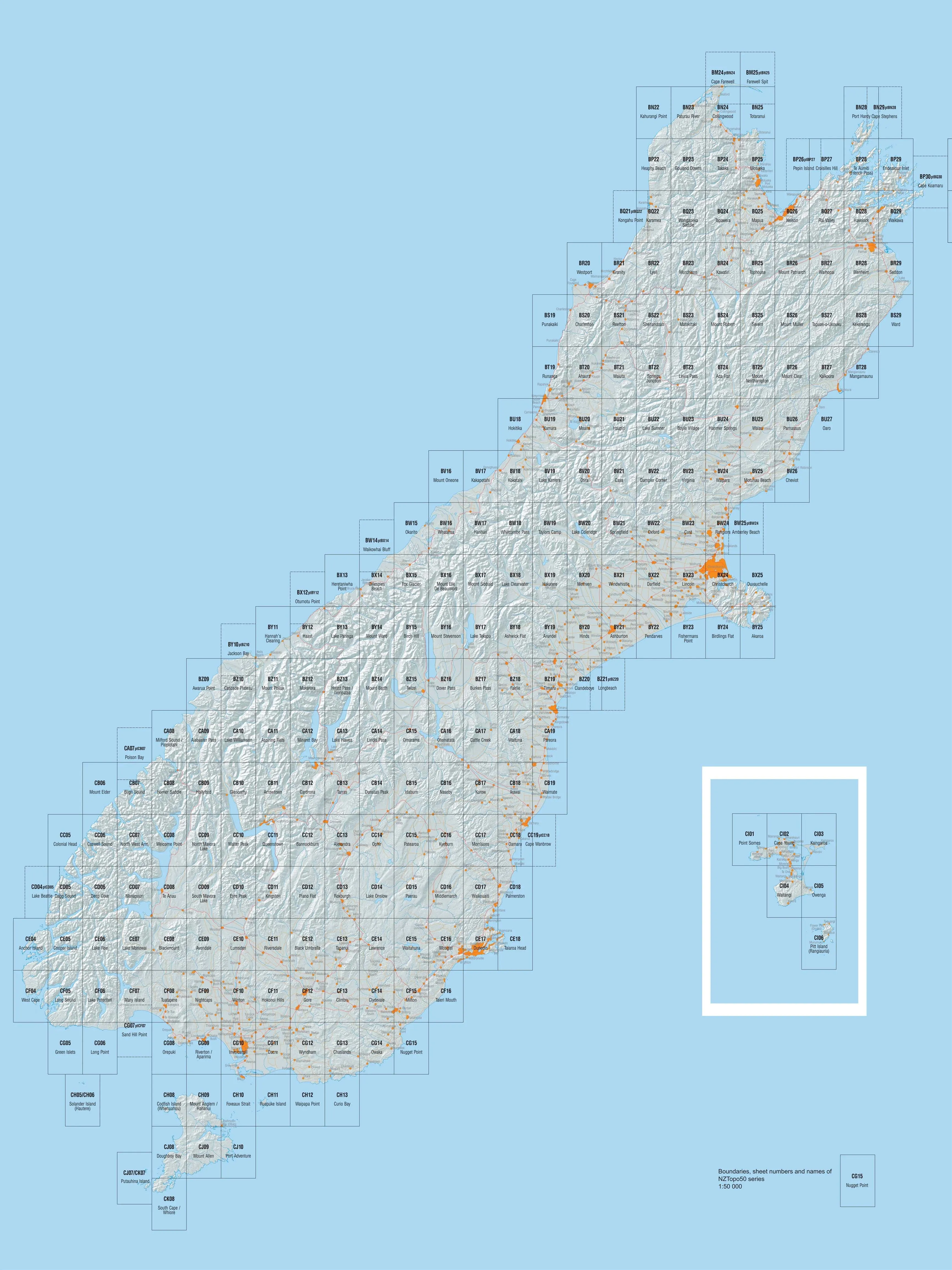 BJ32 - Pipiriki Topo50 map