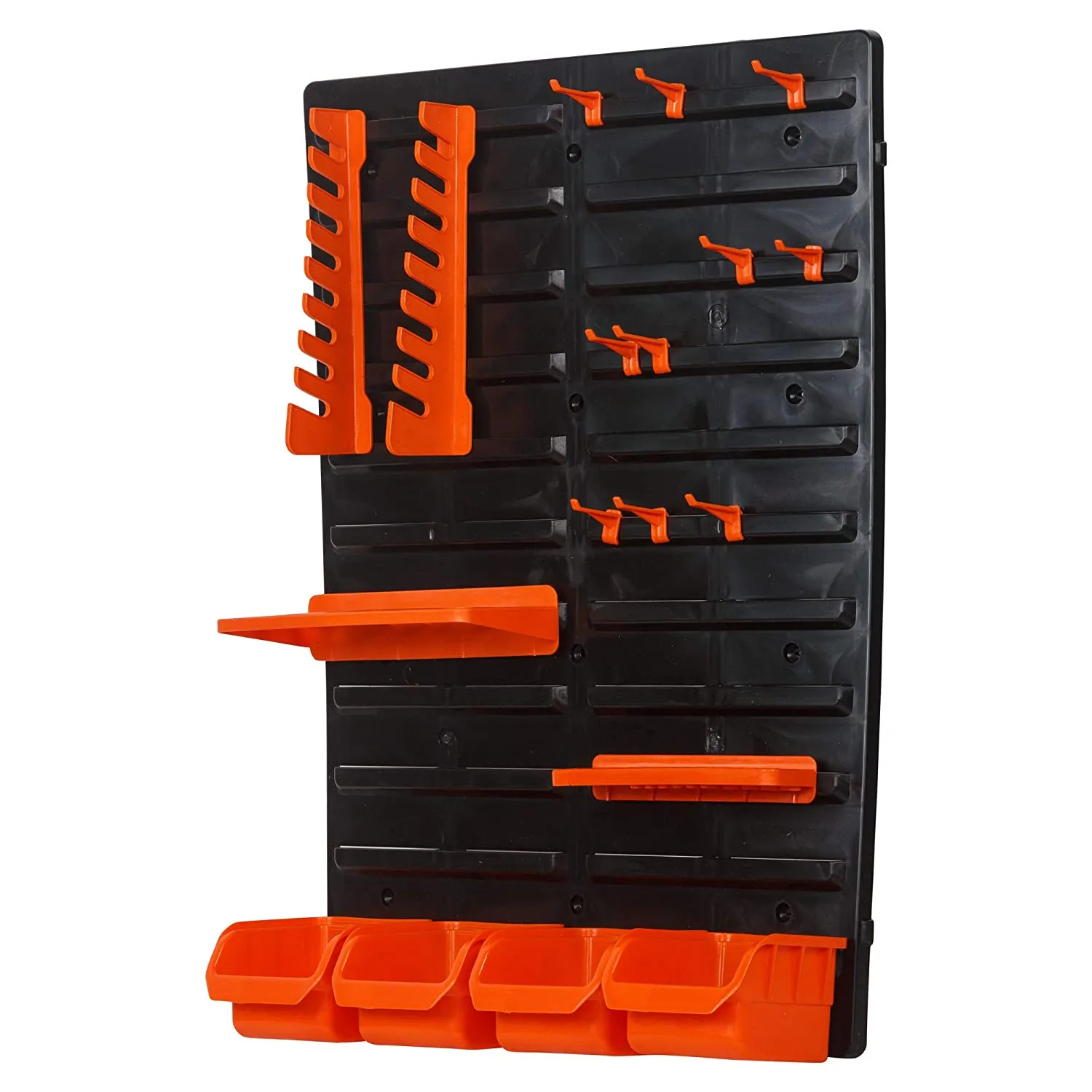 BLACK DECKER: BDST73832-8 Wall Panel Set with Bins, Racks and Holders (43-Pieces)