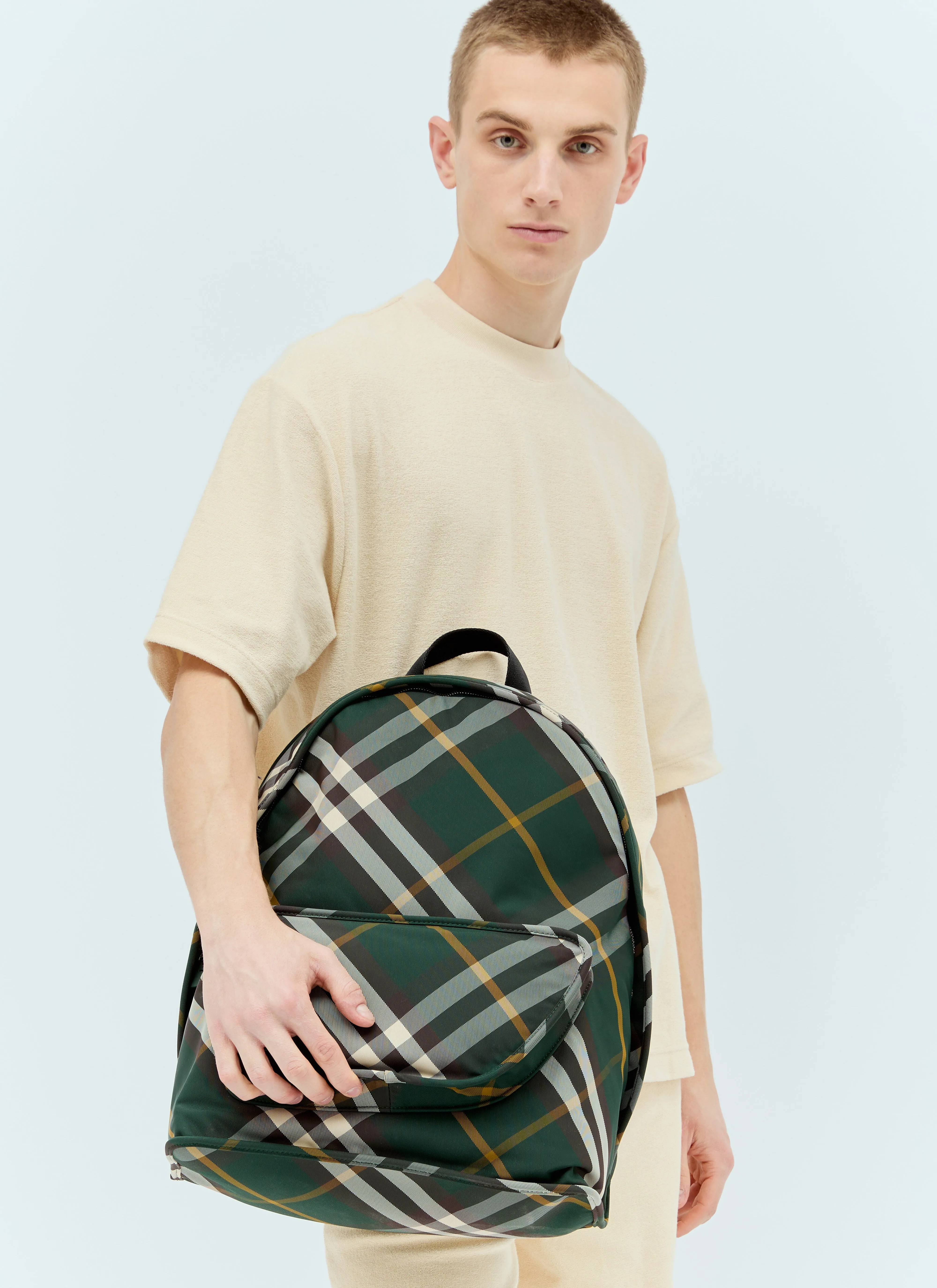 Burberry Men Shield Backpack