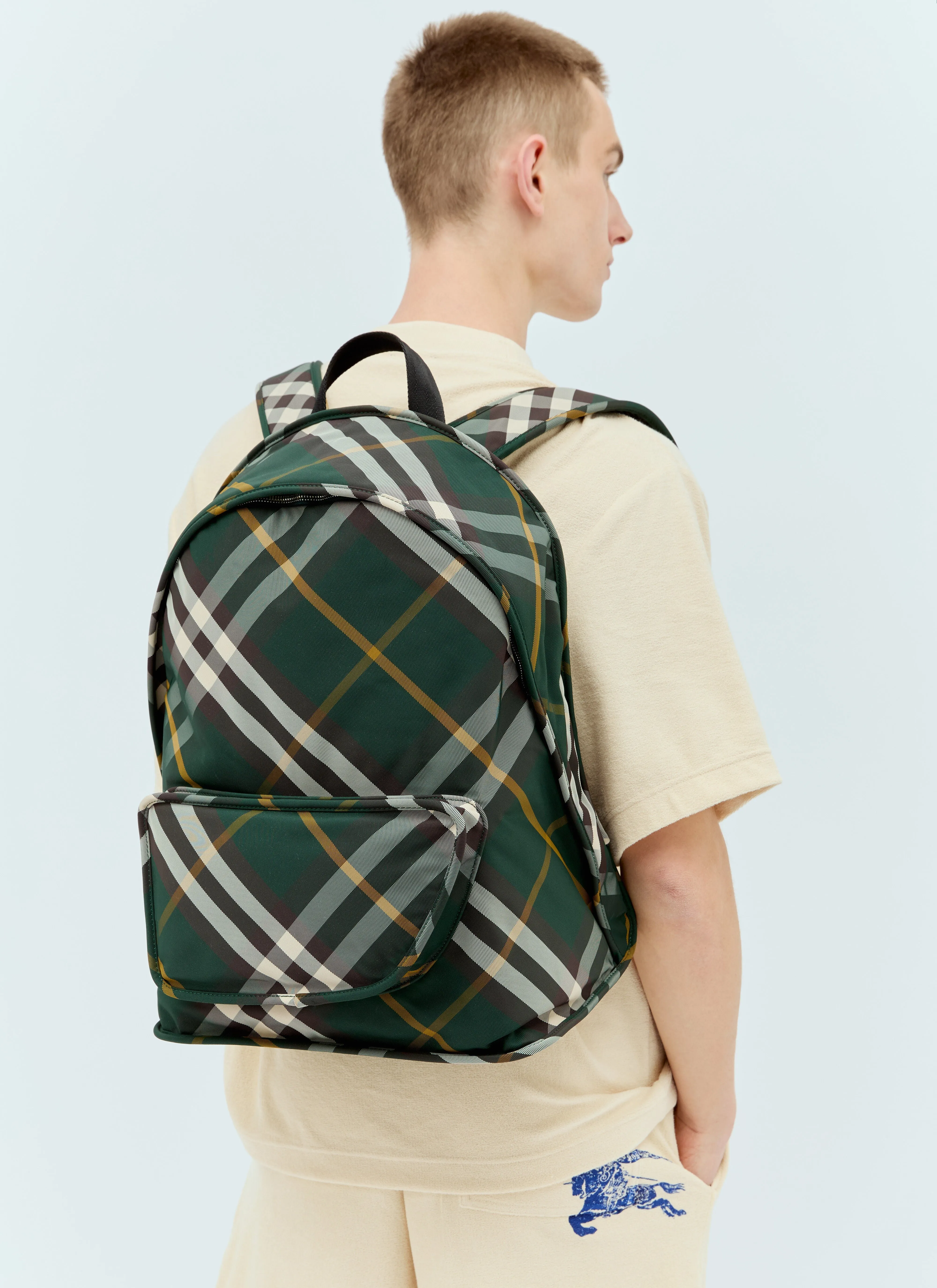 Burberry Men Shield Backpack