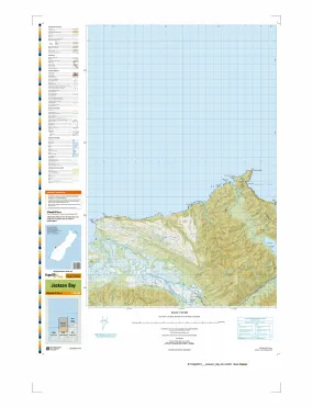 BY10ptBZ10 - Jackson Bay Topo50 map