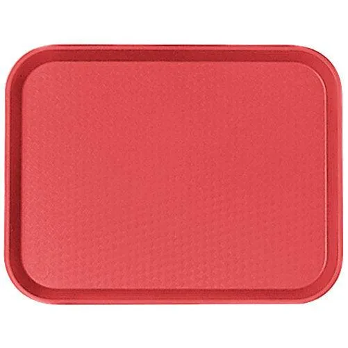 Cambro 1014FF163 10" x 14" Fast Food Tray - Red